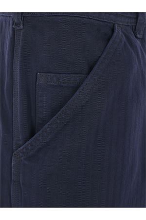 Jeans spigati in cotone blu scuro MAISON MARGIELA | S50LA0242M30024962